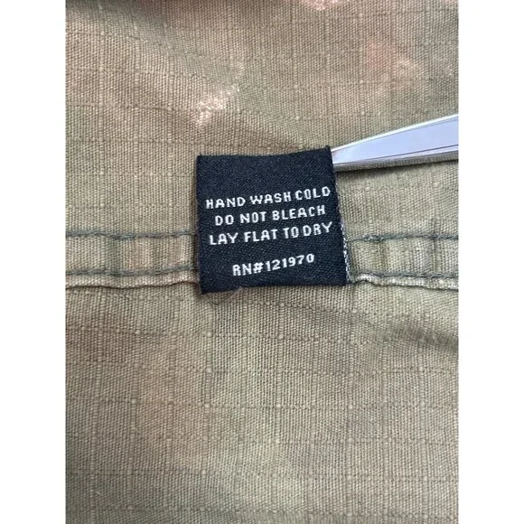 Floral Camouflage Military Style Jacket Jealous Tomato Utility Zipper Snap - Picture 11 of 14